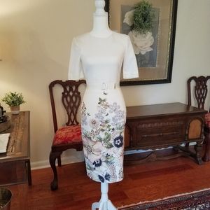 TED BAKER Layli Gem Garden Bodycon Dress